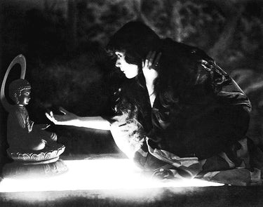 Canvas Art Print Theda Bara - The Soul of Buddha Photography subject by Homer Winslow Fine Art Print quality