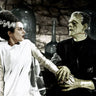 Canvas Art Print Bride of Frankenstein - Boris Karloff and Elsa Lanchester Photography subject by Joli Antonio Fine Art Print quality