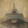 Canvas Art Print Gold Eiffel Tower Museum subject by Narchuk Andrey Fine Art Print quality