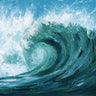 Canvas Art Print Giant Sea Swell Abstract subject by Krol Piotr Fine Art Print quality