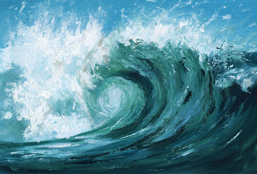 Canvas Art Print Giant Sea Swell Abstract subject by Krol Piotr Fine Art Print quality