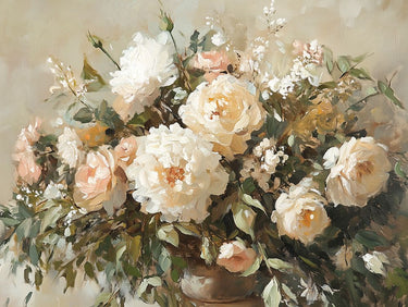 Canvas Art Print Secret Garden Floral subject by Ugo Mirko Fine Art Print quality