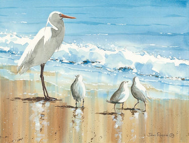 Canvas Art Print His Entourage Nature subject by Deiter Lori Fine Art Print quality