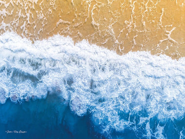 Canvas Art Print Ocean Meets Sand II Abstract subject by Diener Dakota Fine Art Print quality