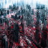 Canvas Art Print City Apocalypse Architecture subject by Bar Or Eyal Fine Art Print quality