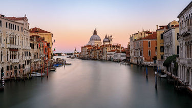 Canvas Art Print Canal Grande - sunset Coastal subject by Alam Khan Rakibul Fine Art Print quality