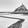 Canvas Art Print France Mont Saint Michel Coastal subject by Durisova Michaela Fine Art Print quality