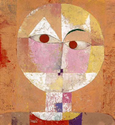 Canvas Art Print Senecio Baldgreis 1922 Abstract subject by Pictufy Fine Art Print quality
