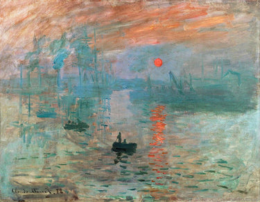 Canvas Art Print Sunrise 1872 Abstract subject by Manovski Sarah Fine Art Print quality