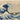 Coastal canvas art print of The Great Wave off Kanagawa by de Jong Vincent, featuring vibrant ocean waves and traditional Japanese style.