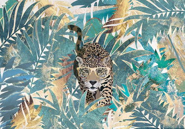 Canvas Art Print Jaguar Jungle Landscape Mural Nature subject by Austin Fine Art Print quality
