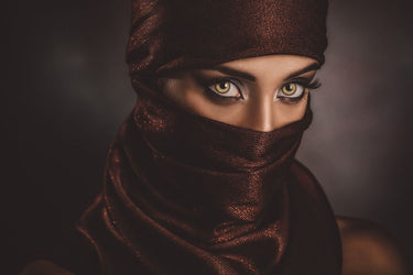 Mysterious Eyes magnetic gaze art print by Feeling at Home, featuring striking canvas artwork with captivating eye design.