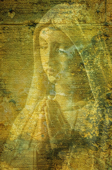 Canvas Art Print Stage Rem Close Your Eyes Religion subject by Kulik Rafal Fine Art Print quality