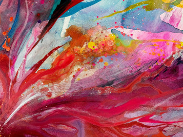 Canvas Art Print Explosion explosive colors 2 Abstract subject by Grace Digital Art Fine Art Print quality