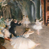 Claude Monet Rehearsal Onstage Museum Canvas art print, featuring impressionist scene with vibrant colors and detailed brushwork.