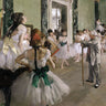 Canvas Art Print Classe De Danse Museum subject by Bieza Anda Fine Art Print quality