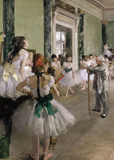 Canvas Art Print Classe De Danse Museum subject by Bieza Anda Fine Art Print quality