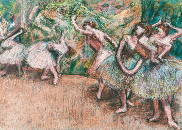 Canvas Art Print Ballet Scene Museum subject by Atilla Pelin Fine Art Print quality