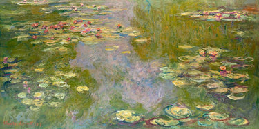 Canvas Art Print Water Lilies 1919 Museum subject by Postolle Victor Fine Art Print quality