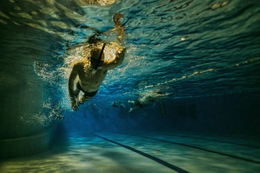 Canvas Art Print Night Swimmer Photography subject by Faletkin Mikhail Fine Art Print quality