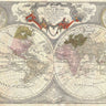 Canvas Art Print Lotter Mappe Monde Museum subject by Hibberd Randy Fine Art Print quality