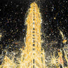 Canvas Art Print Abstract Flatiron Building Abstract subject by Jardine Liz Fine Art Print quality