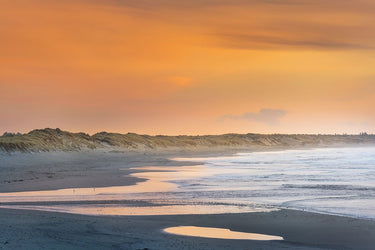 Canvas Art Print Endless Shores Coastal subject by Zucca Gianfranco Fine Art Print quality