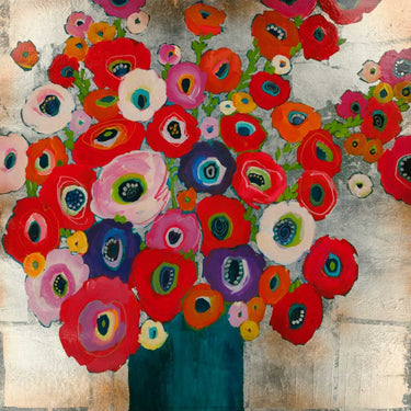 Canvas Art Print Cotton Candy Floral subject by Stockstill Sarah Fine Art Print quality