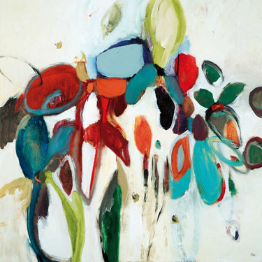 Canvas Art Print Floral Hints Abstract subject by Martin Jill Fine Art Print quality