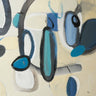 Canvas Art Print Blue Connection II Abstract subject by Hochstatter Kelsey Fine Art Print quality