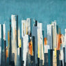 Canvas Art Print Urban Play cityscapes Abstract subject by Ridgers Lisa Fine Art Print quality