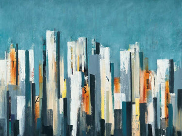 Canvas Art Print Urban Play cityscapes Abstract subject by Ridgers Lisa Fine Art Print quality