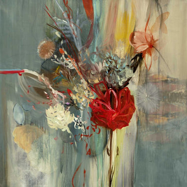 Canvas Art Print Floral Life Abstract subject by Rei Leah Fine Art Print quality
