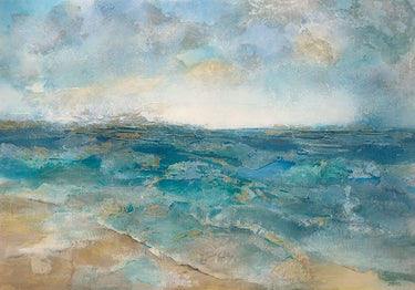 Canvas Art Print Coastal Tapestry Abstract subject by Fadda Maria Nella Fine Art Print quality