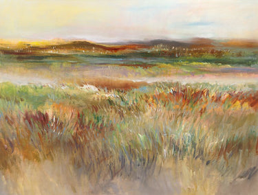 Canvas Art Print Fall Prairie Landscape subject by Zucca Gianfranco Fine Art Print quality