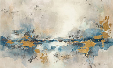 Feeling at Home abstract canvas art print by Stevenson Sarah, featuring soft early light and modern abstract design.