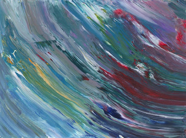 Canvas Art Print Abstract Water Fall Abstract subject by Pinna Enrico Fine Art Print quality