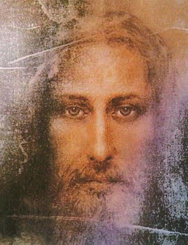 Canvas Art Print Jesus Christ Face sacred shroud Figurative subject by Anonymous Fine Art Print quality