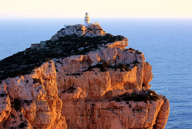 Canvas Art Print Lighthouse Capo Caccia Sardinia Coastal subject by Esposito Salvatore Fine Art Print quality