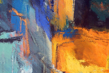 Canvas Art Print Junction II Abstract subject by Wiley Marta Fine Art Print quality