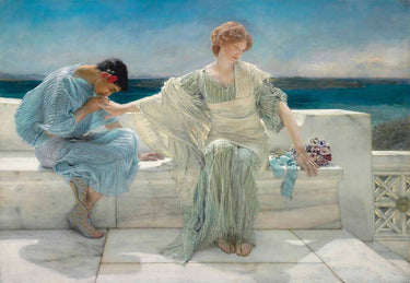 Canvas Art Print Ask Me No More, 1906 Decorative subject by De Wit Frederick Fine Art Print quality