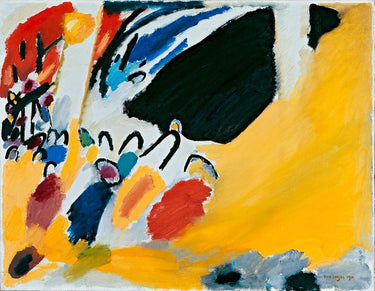 Canvas Art Print Impression III - Concert, 1911 Abstract subject by Turner Joseph Mallord William Fine Art Print quality