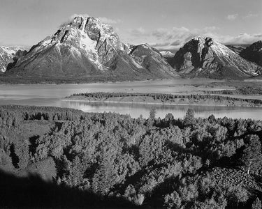 Canvas Art Print Grand Teton National Park 1941 Photography subject by Unknown 11th Century Illuminator Fine Art Print quality