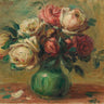 Canvas Art Print Roses in a Vase Floral subject by Adams Ansel Fine Art Print quality