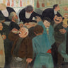 Canvas Art Print The Bistro Figurative subject by Adams Ansel Fine Art Print quality