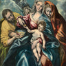 Holy Family with Mary Magdalen canvas art print by Coolidge C.M., featuring detailed religious scene on textured canvas.