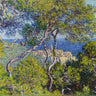 Canvas Art Print Bordighera Landscape subject by Kruskamp Janet Fine Art Print quality