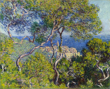 Canvas Art Print Bordighera Landscape subject by Kruskamp Janet Fine Art Print quality