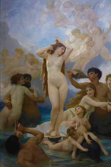 Canvas Art Print The Birth of Venus 1879 Figurative subject by Kruskamp Janet Fine Art Print quality