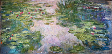 Canvas Art Print Waterlilies Landscape subject by Modigliani Amedeo Fine Art Print quality